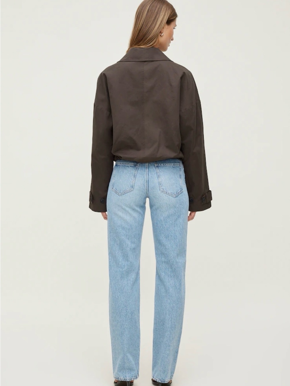 Cara Rigid High Rise Straight Leg Jeans - Picture 2 of 6